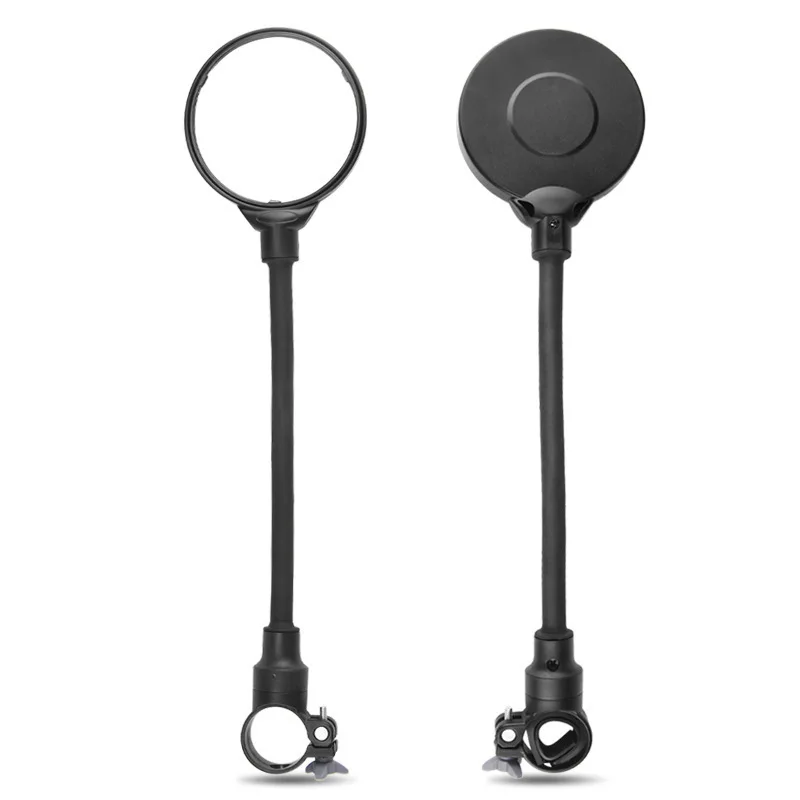 

1pcs Bicycle Hose Adjustable Angle Rearview Mirror Electric Vehicle Bike Large Screen Convex Rearview Mirror Cycling Accessories