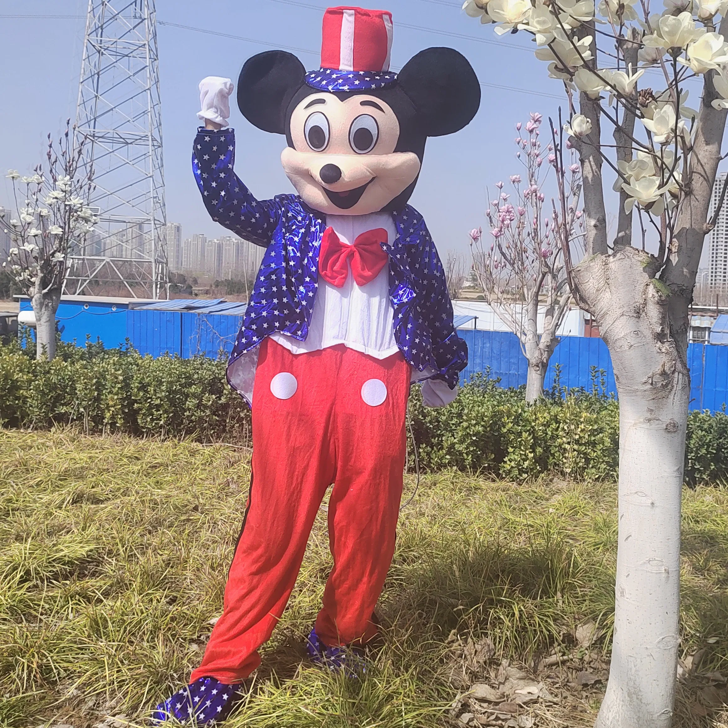 Новейший дизайн продающий костюм талисмана персонажа из мультфильма Микки Мауса