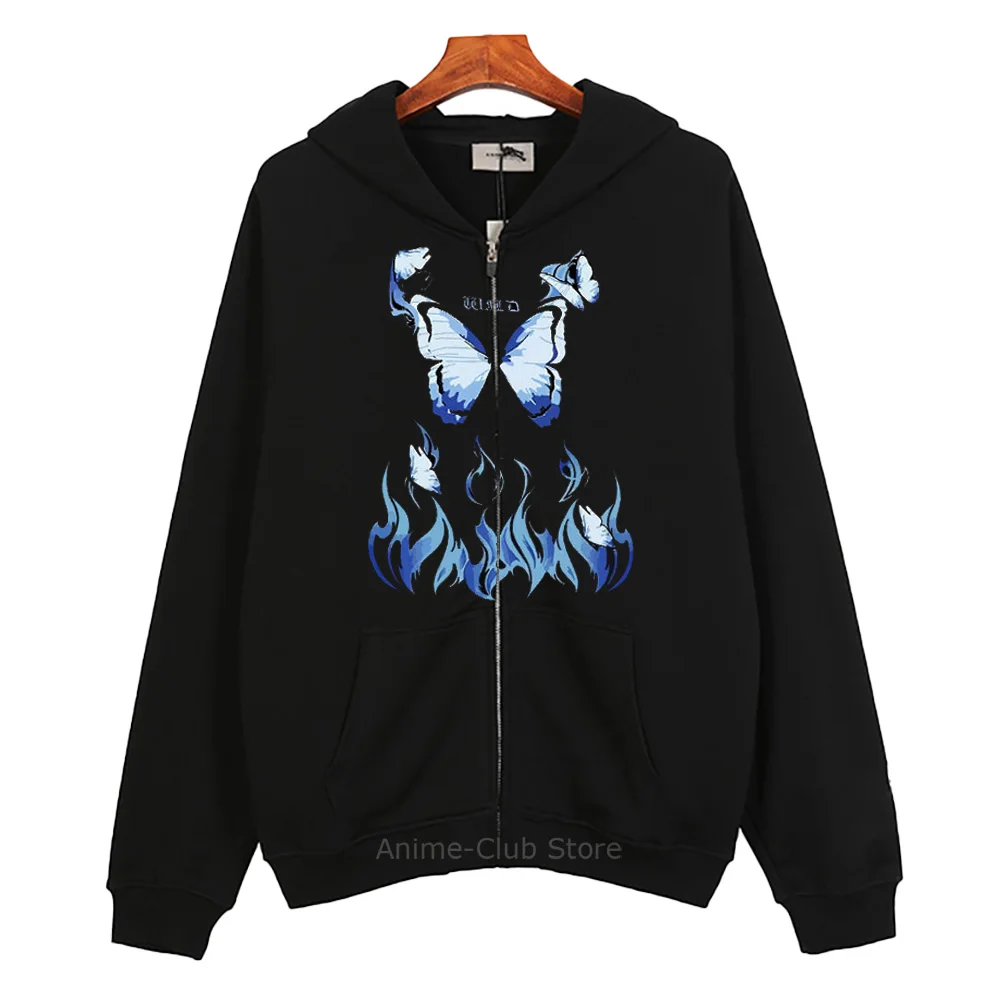 

Zipper Cardigan Zipup Jacket Female Printed Gothic Jackets Long-Sleeve Sweatshirts Zip Sweatshirt Unisex Skeleton Fleece Hoodies