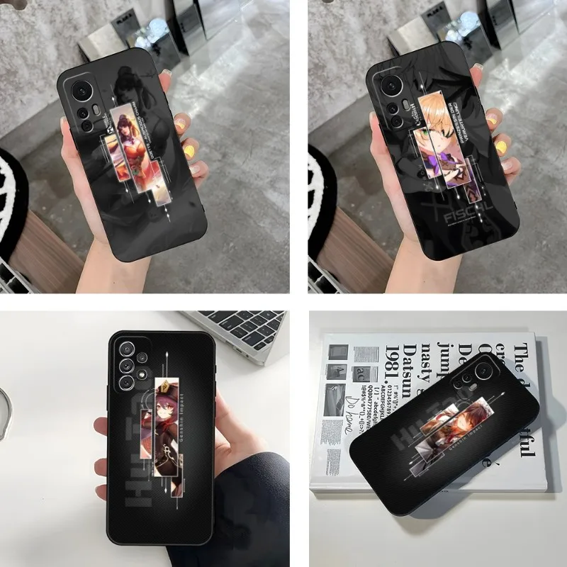 

Genshin Phone Case For Xiaomi 12 13 Lite Pro 10 T 12X F3 11T 12T POCO F4 M4 9 12S Ultra Note Mobile Phone Cases