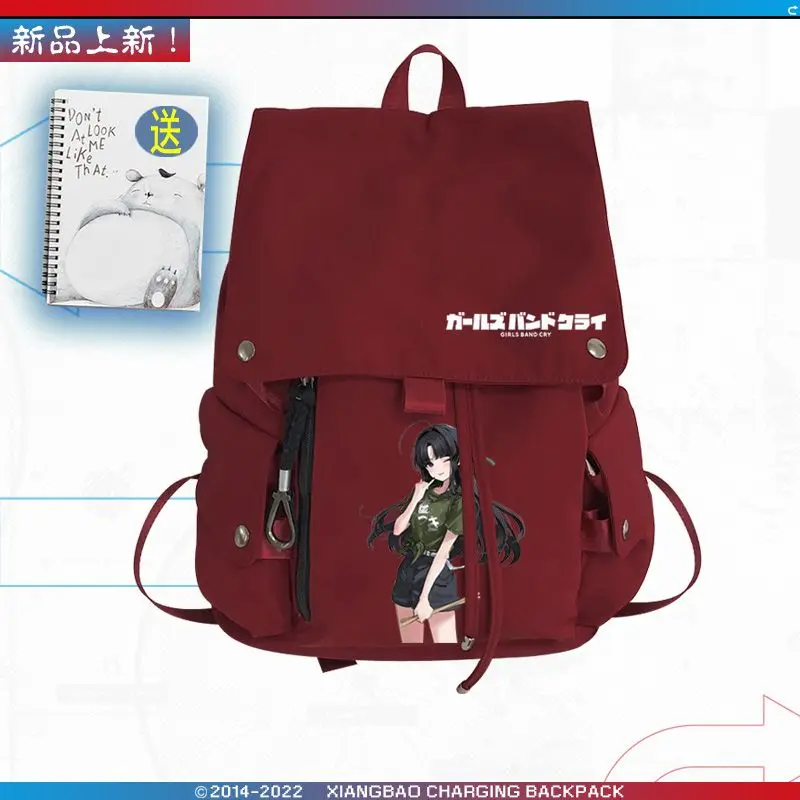Фото Рюкзак для GIRLS BAND CRY Iseri Nina Kawaragi Momoka отличаわ  Bahan ddyる Tornister с мультяшным принтом Harajuku Boy Girl Children Подростковая школьная сумка №5