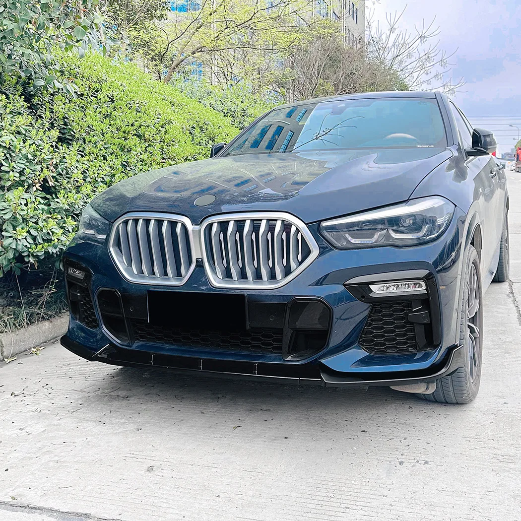 

Передний бампер, сплиттер, спойлер, диффузор для BMW X6 G06 M-Sport 2019 2020 2021 2022 30d 40i 40d 45e M50i M50d 2019-2022 Тюнинг