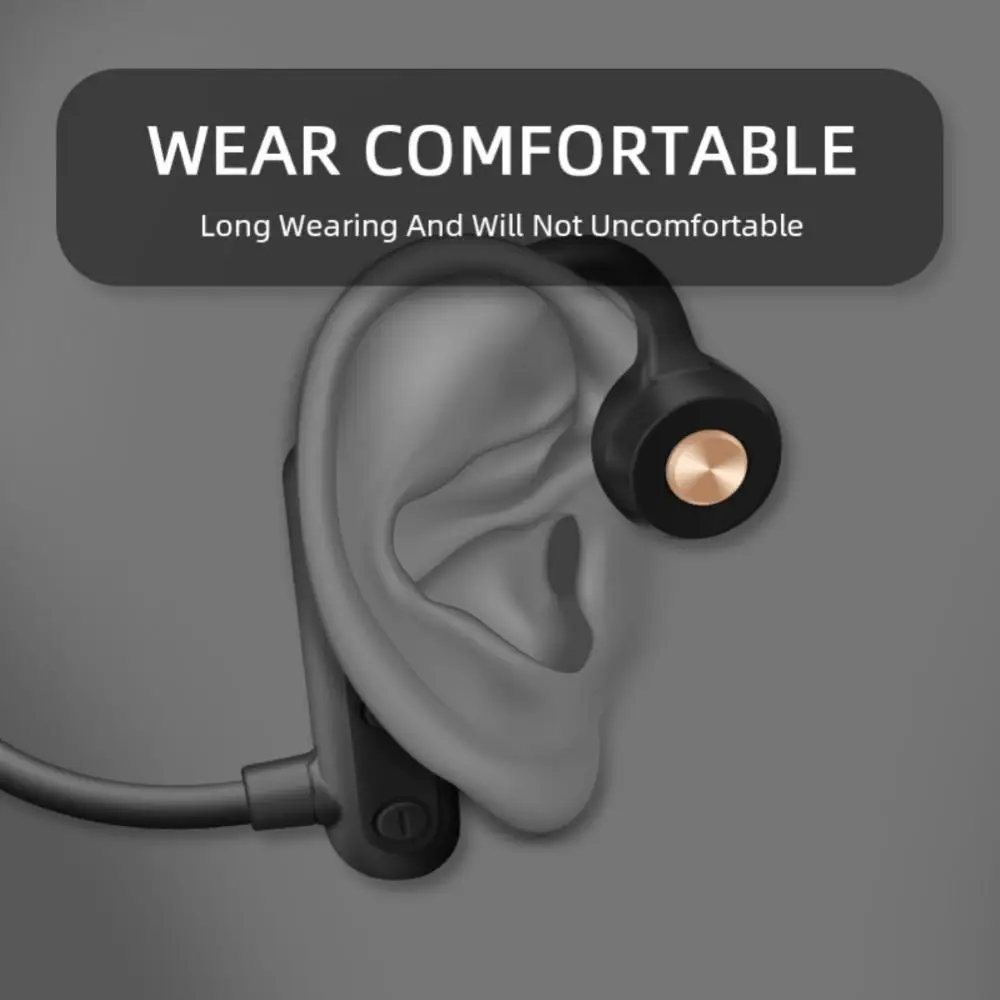 

Wireless Earbuds With Microphone 180mah Headset Lightweight Ipx5 Waterproof For Samsung Xiaomi Earbuds Bone Conduction Earphone
