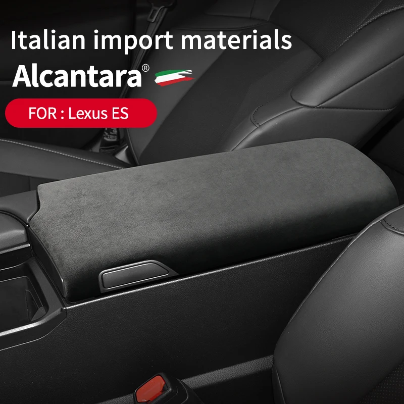 

for Lexus ES200/ES260/ES300 modified interior Alcantar suede armrest cover cushion shell Car accessories