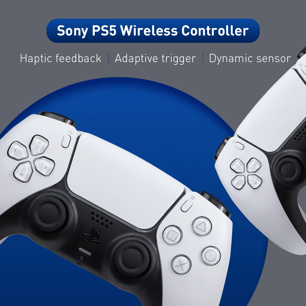 PS5 оригинальный контроллер PlayStation 5 DualSense беспроводной игровой Bluetooth геймпад