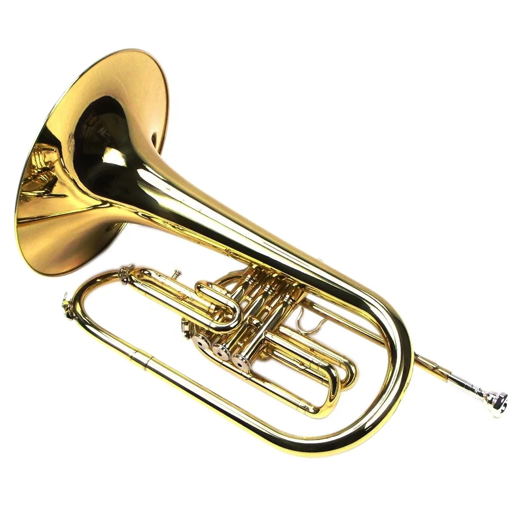 

Seasound OEM Cheap High Quality F Key Marching Instrument Mellophone JYMML635