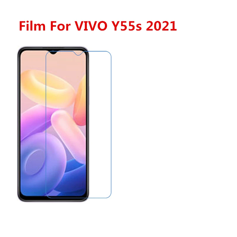 1/2/5/10 шт. ультратонкая прозрачная защитная пленка для HD ЖК-экрана с тканевой пленкой для очистки для VIVO Y55s 2021/ДЛЯ VIVO Y55s.