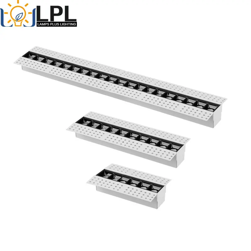 

10W Commercial Lighting Borderless Embedded Lamp LED COB Bar Downlight Sqaure Led Ceiling Spotlight 3000K-6000K AC85-265V