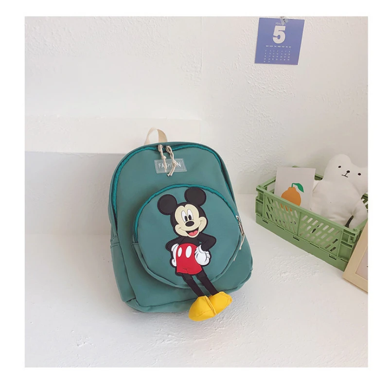 Disney Bag Mickey Kids Backpack Girls Travel Backpack Boys Backpack Large Capacity Lightweight Cute Kindergarten Baby Backpack