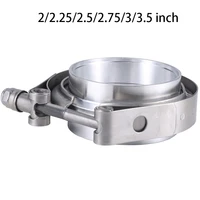 22 252 52 7533 5 inch standard v band clamp male and female flange stainless steel turbo exhaust pipe clamps kits