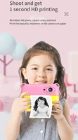 portable mini child instant print camera thermal printing camera digital photo camera girl toy kid camera video recorder supply