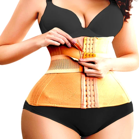 Firm Belly Control Waist Trainer Bustier Corset Women Dress Slimming Underwear Back Supports Brace Body Shaper Cincher Shapewear