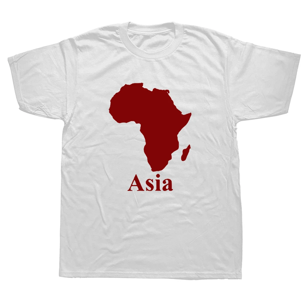 

Africa Asia T Shirts Graphic Cotton Streetwear Short Sleeve Birthday Gifts Summer Style T-shirt Mens Clothing