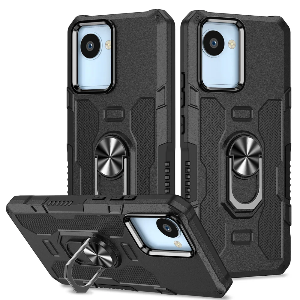 

Realme C25s Shockproof Case for OPPO Realme C30s Armor Camera Protect Ring Back Cover Realme C33 C 25 21 y C11 C15 C30 C2 Etui