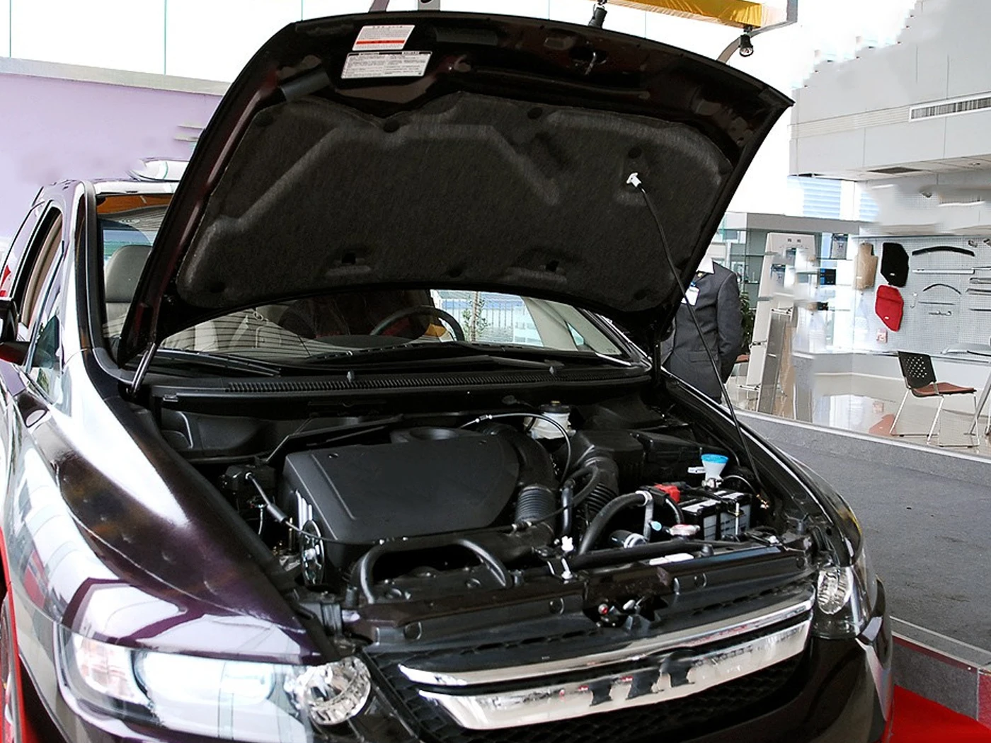 Автомобильный звуковой коврик для капота двигателя Toyota RAV4 XA30 2006 2007 2008 2009 2010 2011 2012