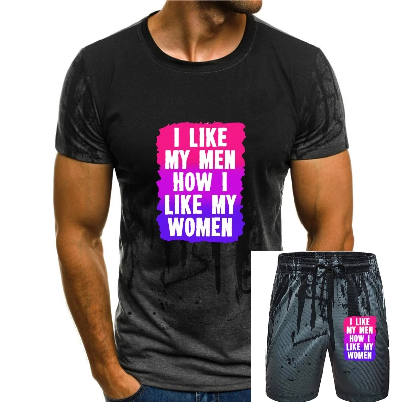 

Мне нравятся мои мужчины, как мне нравится моя женская футболка, бисексуальная рубашка, рубашка с правами равных углов, крутая футболка