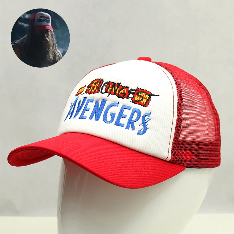 

Movie Superhero Hat Cosplay Costume Thor Love And Thunder Baseball Cap Mesh Unisex Hats Accessories Gift Prop