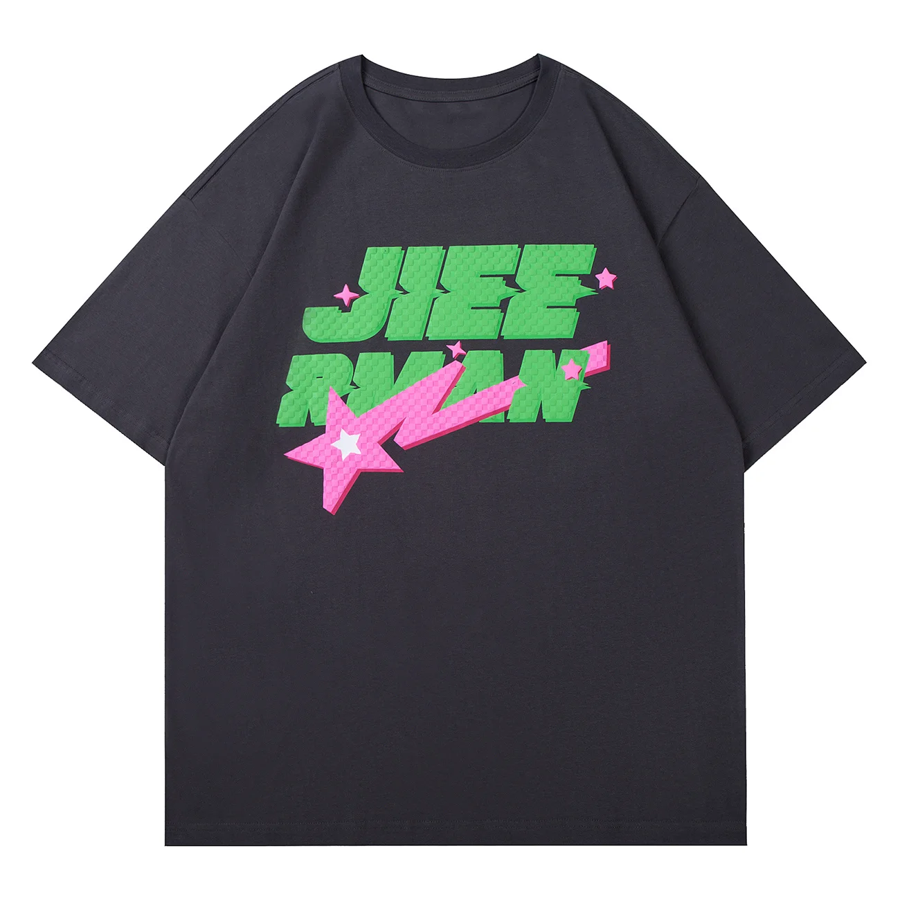 

Уличная одежда KKAYCATE в стиле хип-хоп, креативная графическая Женская Повседневная Свободная футболка с коротким рукавом и надписью, летняя ф...