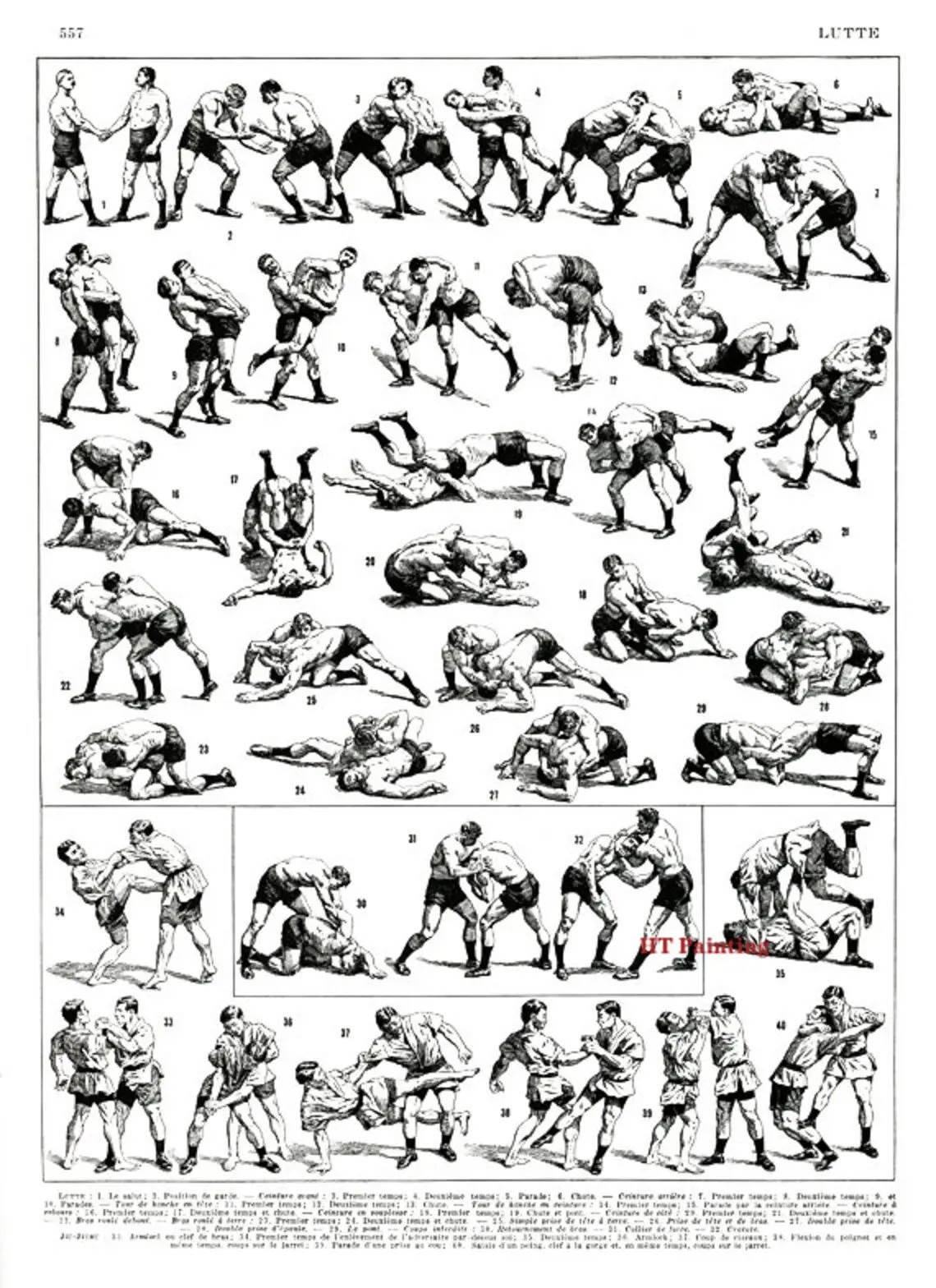 

Винтажный плакат по борьбе и джиу-джитсу 1936 года