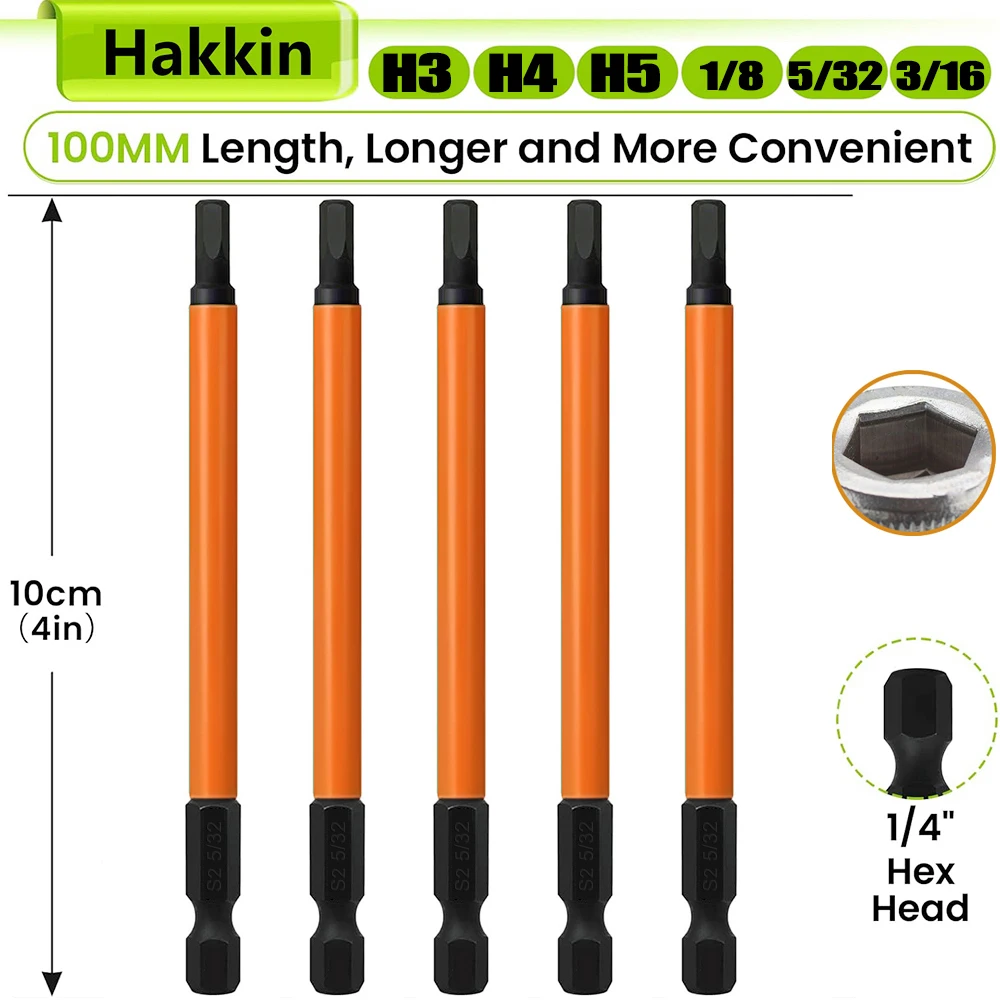 Фото Hakkin 5 шт. 1/4 