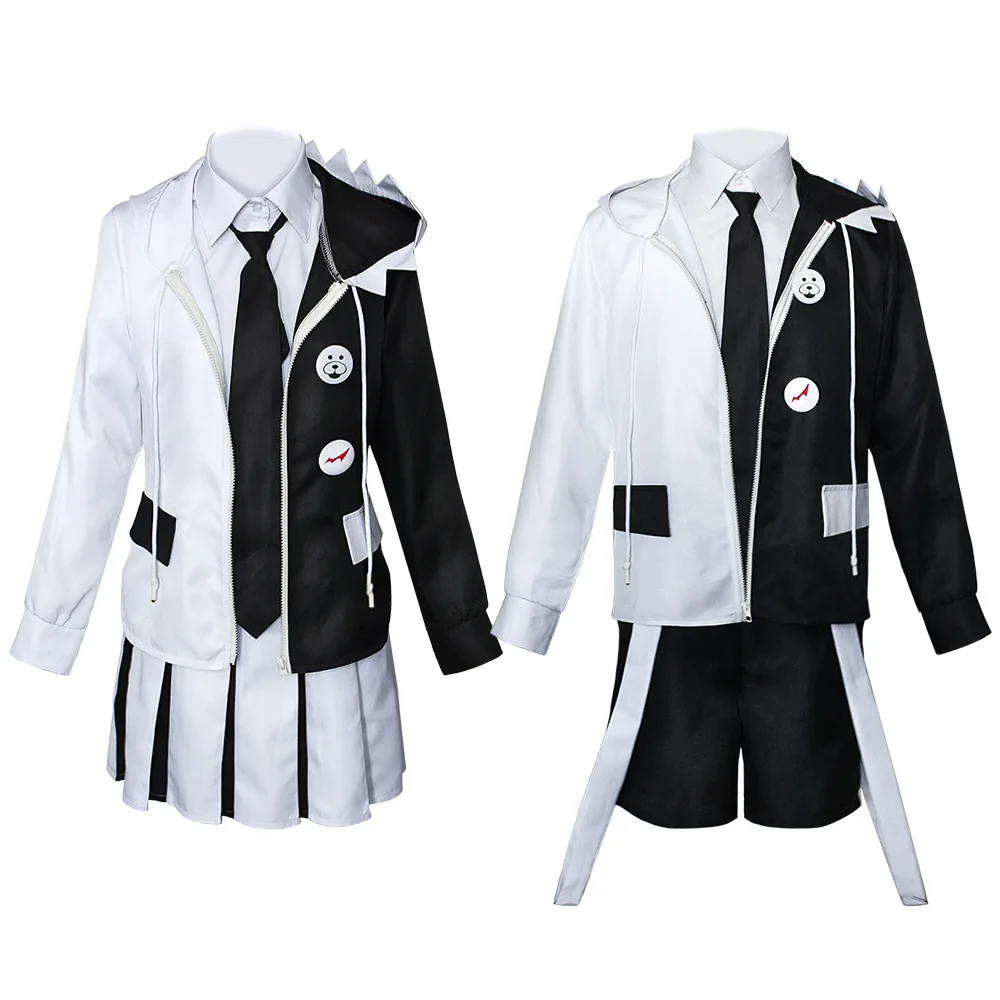 Monokuma Cosplay Costume Anime Super Danganronpa Uniform  For Men Halloween