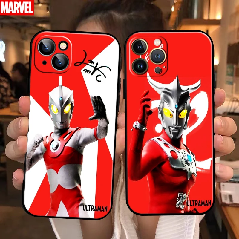 

Ultraman Japan Anime For Apple iPhone 13 12 11 Pro Max 13 12 Mini 5 5s 6 6S 7 8 Plus SE2020 X XR XS Max Phone Case Carcasa Back