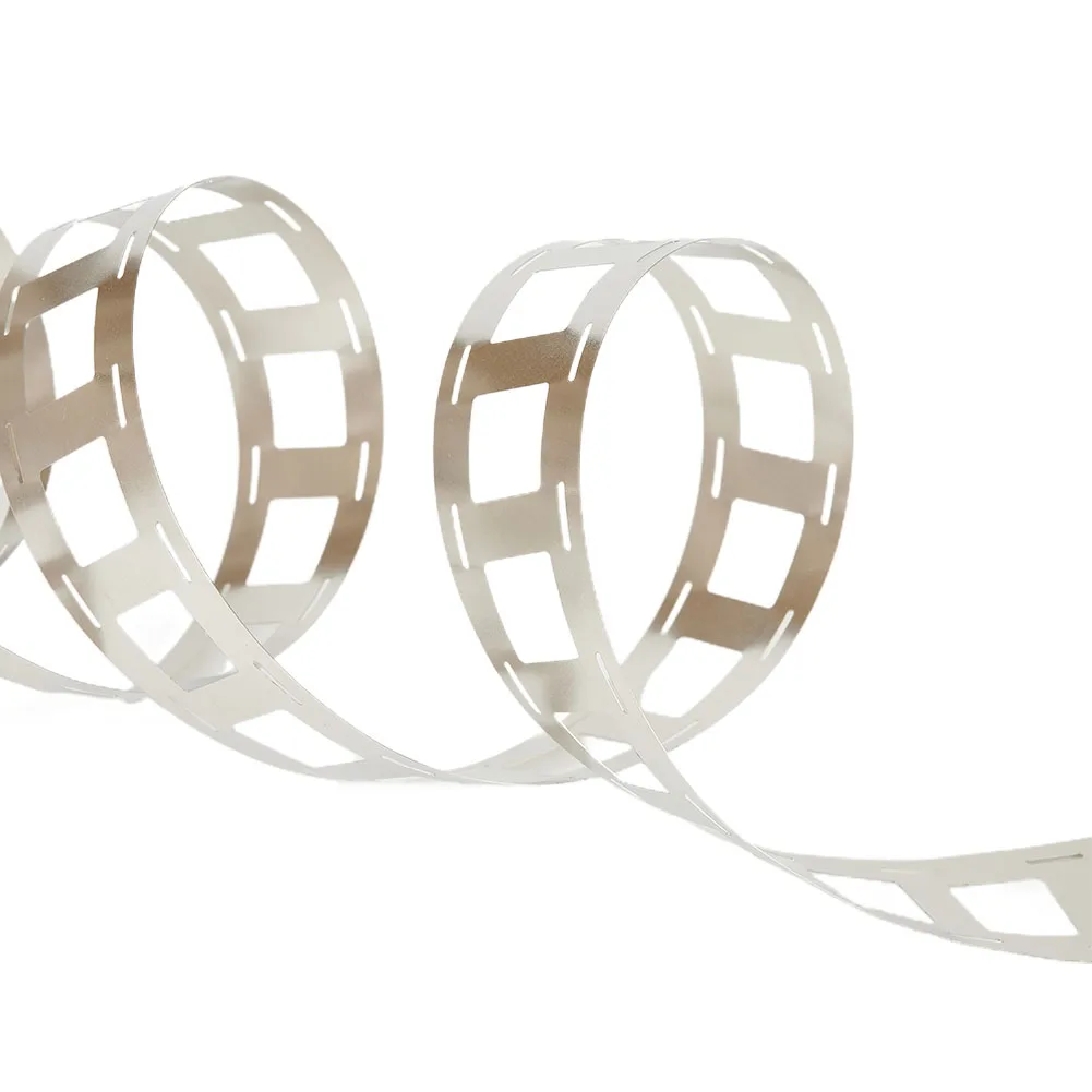 

5M Pure Nickel Strip Battery Storage Holder Li-ion Battery Nickel Strip Nickel-plated Steel Silver Tape 0.12mm
