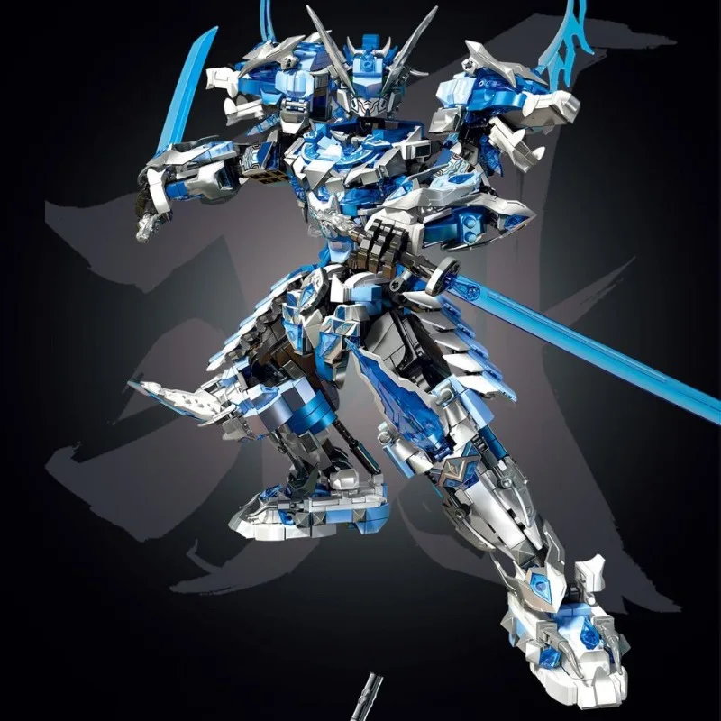 Новые креативные три королевства механизированный зеленый дракон Гуань Юй Чжан