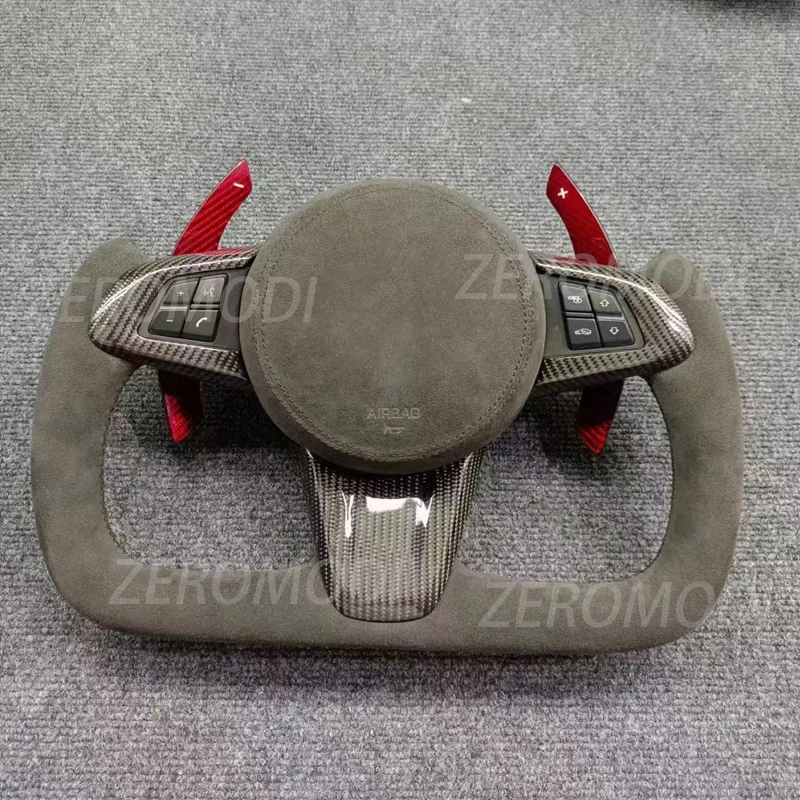 

Alcantara Carbon Fiber Yoke Steering Wheel Pilot Steering Wheel Accessories For BMW Z4