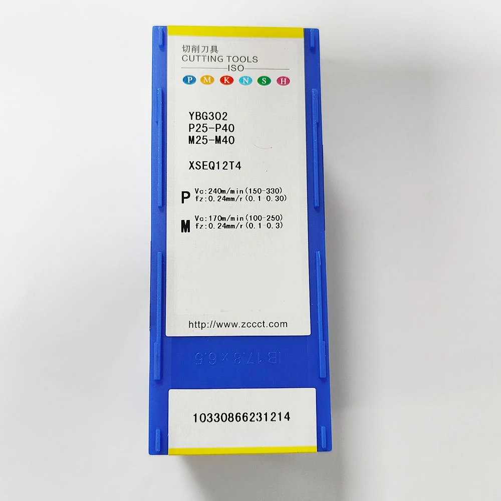 HUAZHICHUN YBG302 XSEQ12T4 100% оригинальная твердосплавная вставка