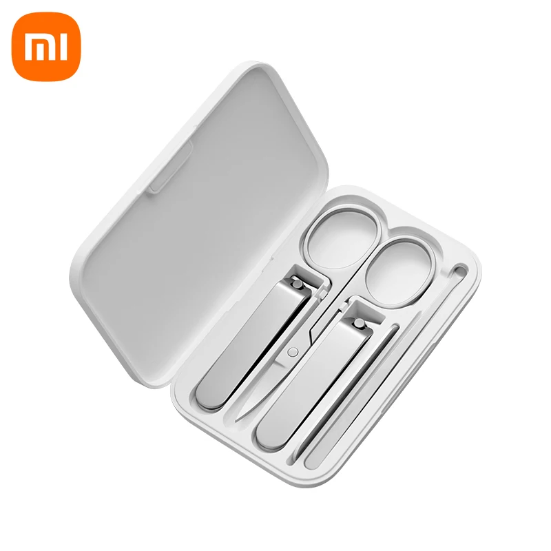 

Набор кусачек для ногтей из нержавеющей стали Xiaomi Mijia, триммер, педикюрные кусачки для ухода за ногтями, пилка для ногтей, профессиональные и...