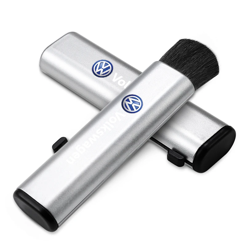 

1 шт., щетка для чистки салона автомобиля, маленькая щетка для пыли для VW GTI Polo Golf Passat Tiguan Arteon Touareg Taigo Caddy