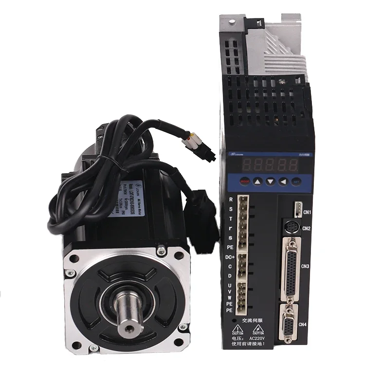 Новый серводвигатель переменного тока 750 Вт 220 В 80ST-M02430 / 90ST-M02430 3000 Нм об/мин +