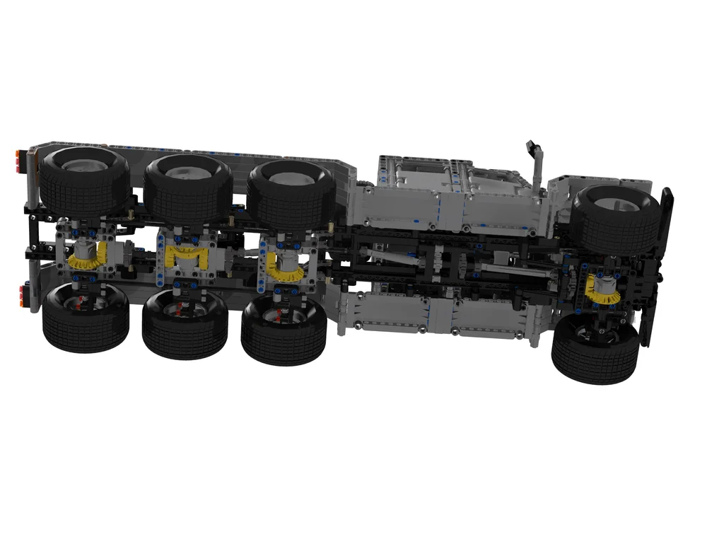 2024 Moc Engineering автомобильные блоки креативный гараж игрушка для мальчиков