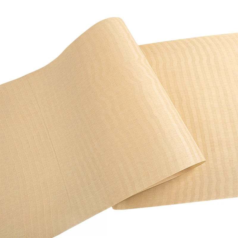 Восстановленный деревянный шпон с фигурным инжиром. Зерно E.V. флисовая подложка