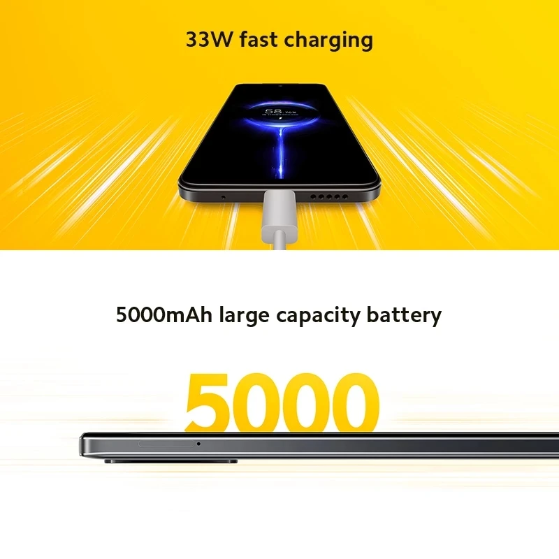 Смартфон глобальная версия POCO M4 Pro 4G 6 ГБ 128 ГБ/8 256 Восьмиядерный Helio G96 камера 64 мп 90