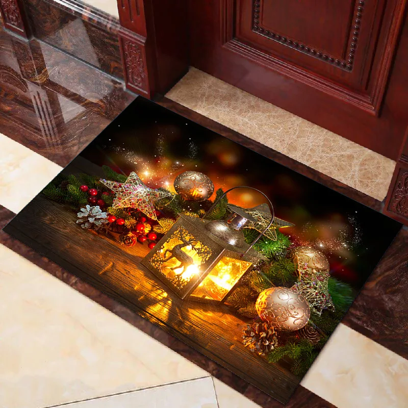 

Рождественский бархатный ковер с мультяшным принтом из кристаллов, ковер для гостиной, дивана, журнального столика, коврик для входа в коридор, может быть изготовлен на заказ