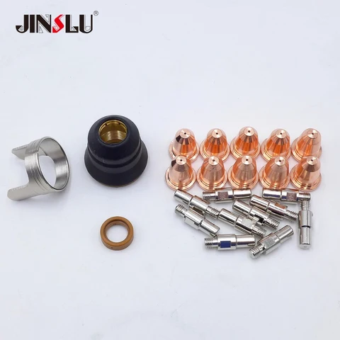 Набор расходных материалов для плазменного резака FUBAG, наконечник электрода, вихревое кольцо