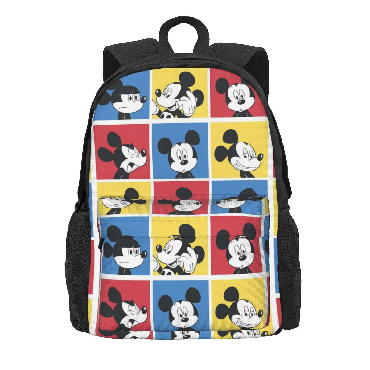 

Disney Mickey Mouse Women Backpack Mochila Classical Student School Bag Anime Cartoon Laptop Rucksack Boys Girls Shoulder Bag