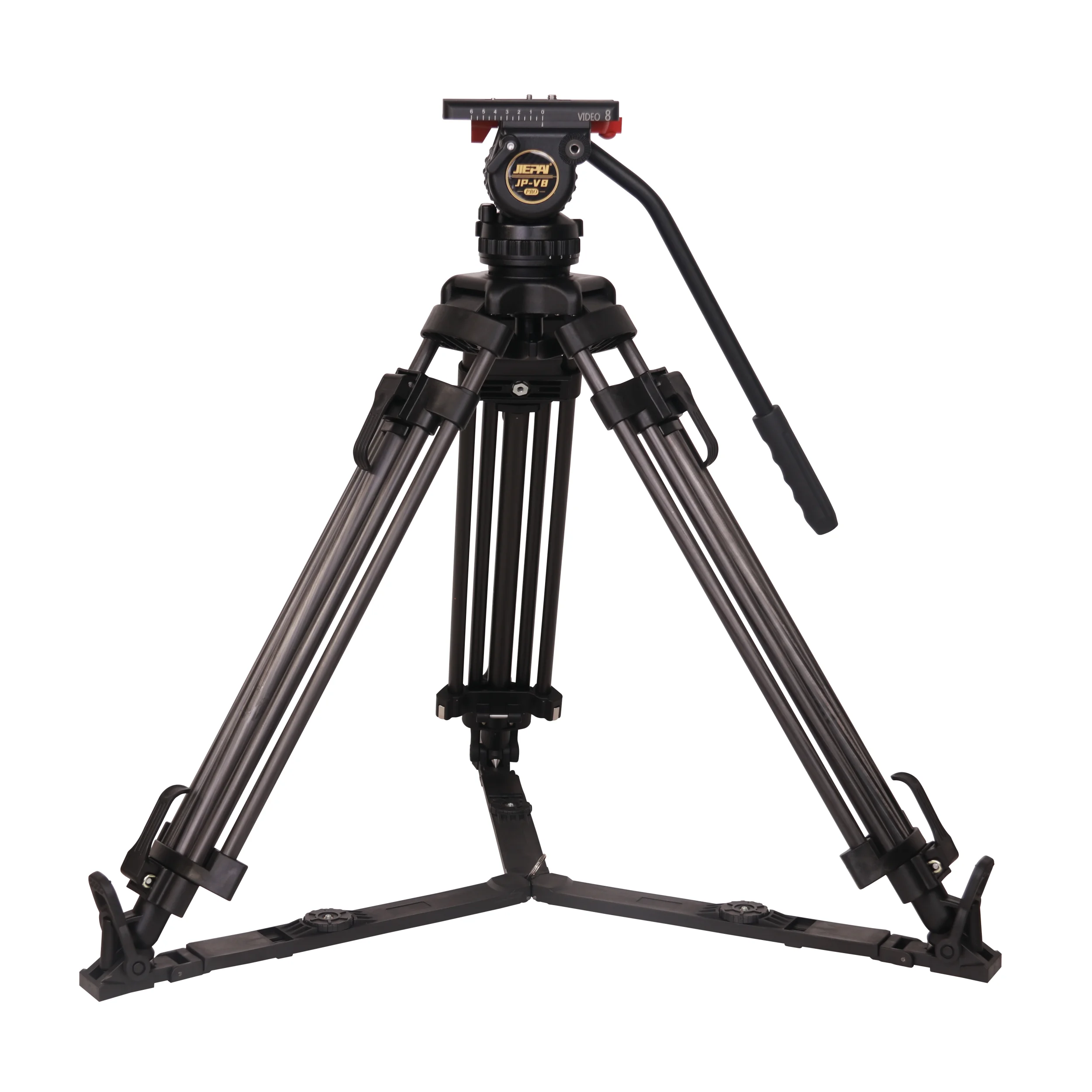 JIEPAI JP-V8T PRO 8 кг 70 дюймов Штатив из углеродного волокна Комплект штатива для