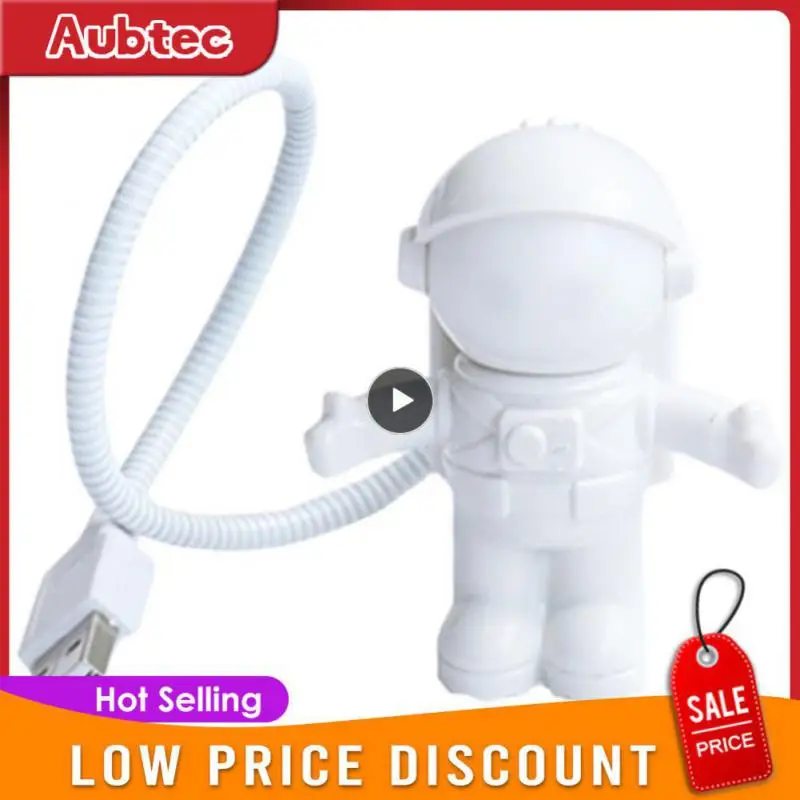 

Led Usb Tube Lamp Astronaut Bedroom Night Lamp Desk Lamp Portable Nightlight Decoration Lamp Reading Table Light Night Light