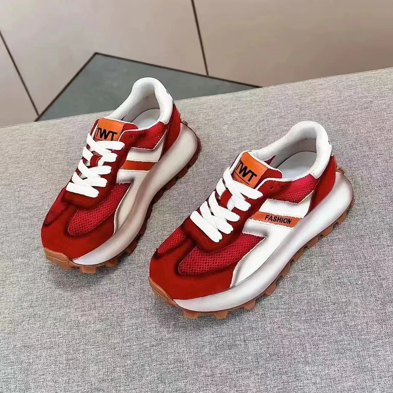 Breathable Women's Sneakers Lightweight Leisure Tennis Shoes for Women Flower Design Luxury Shoes Comfort Fashion Platform Shoes