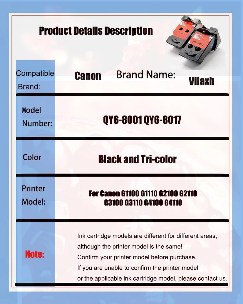 QY6-8001 G3100 печатающая головка для Canon Pixma G1100 G2100 G4100 G1110 G1111 G2110 G2111 G3110 G3111 G4110 G4111