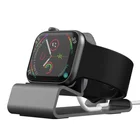 Кронштейн для беспроводного зарядного устройства, алюминиевый силиконовый держатель для зарядного устройства часов Apple Watch, подставка серии 7SE65432 для 38 42 40 45 мм 2022