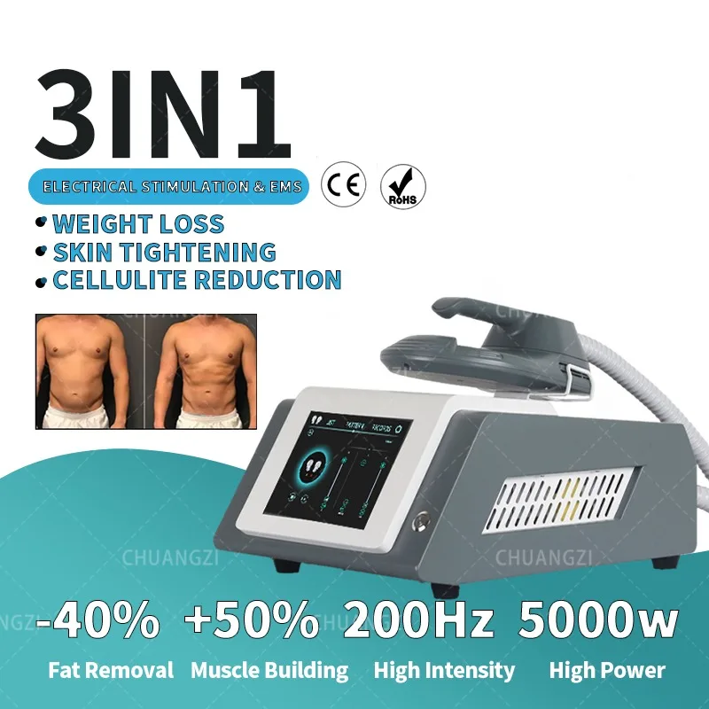 

Chuangzi Emszero Electromagnetic Body Slim Machine with RF Muscle Stimulate Body Shaping Fat Removal Neo DLS-EMSLIM Equipment