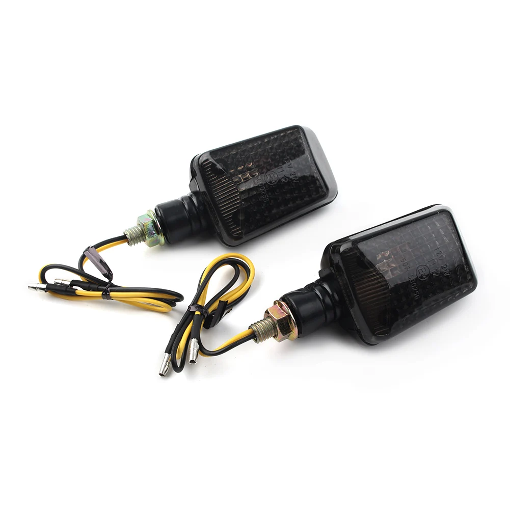 Универсальные мотоциклетные янтарные лампы указателей поворота для Cruiser Chopper