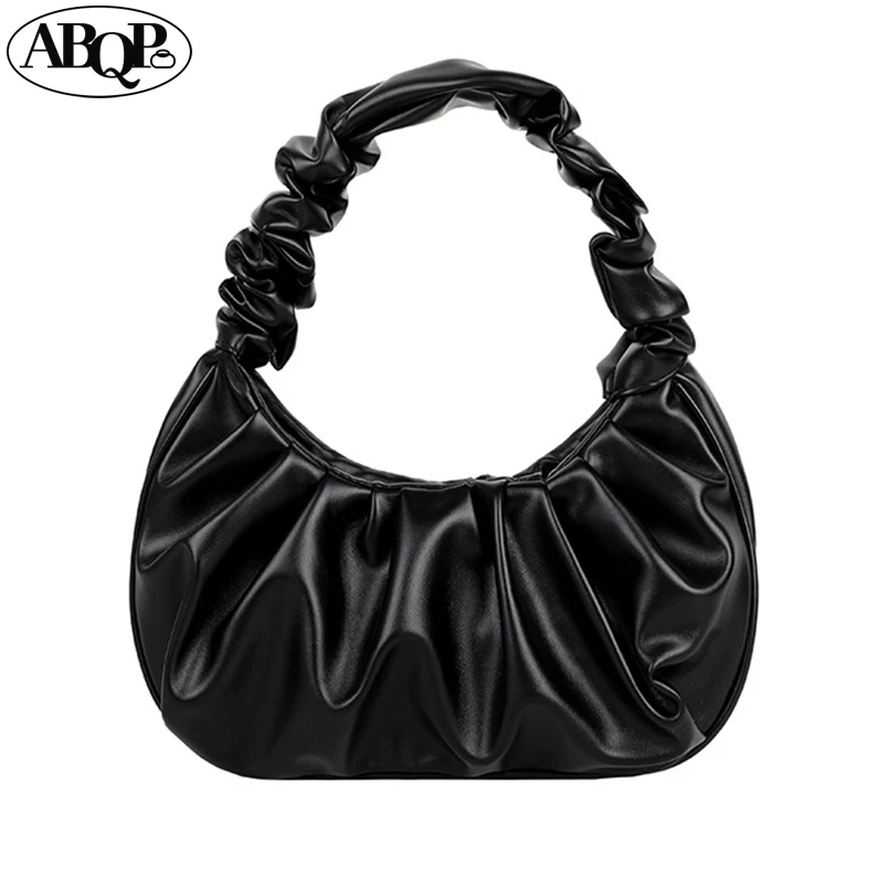 

Fashion Women's Handbag Solid Color French Ladies Female Minority Texture Popular Small Designer Single Shoulder Underarm Bag