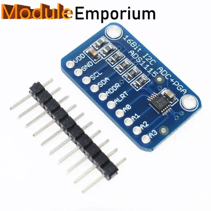 

(Electronic Components)16bit I2C 4channel Miniature High Precision ADC Development Board Module ADS1115