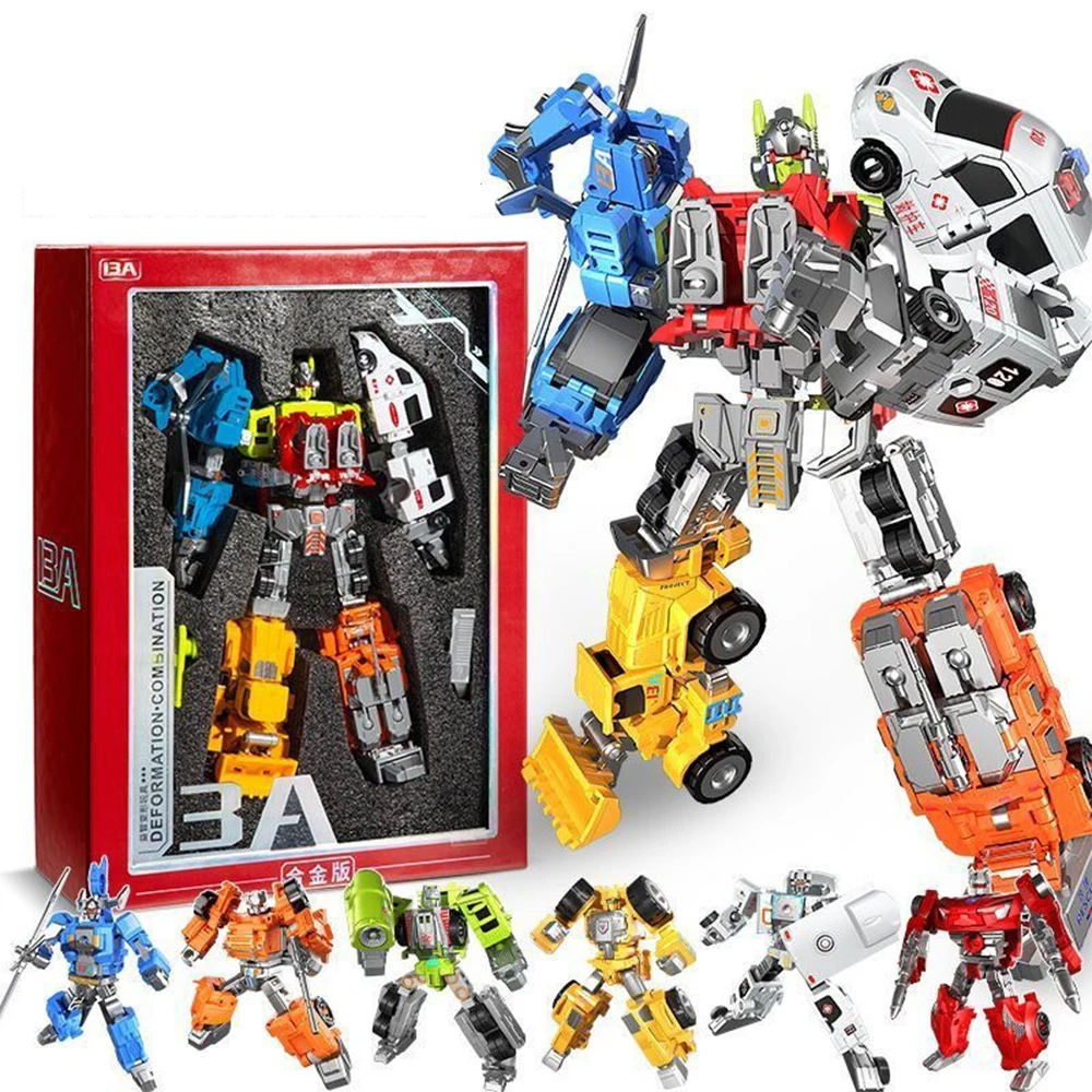 Фото Фигурки героев мультфильма «Defensor Bruticus девастатор», 6 в 1 №2