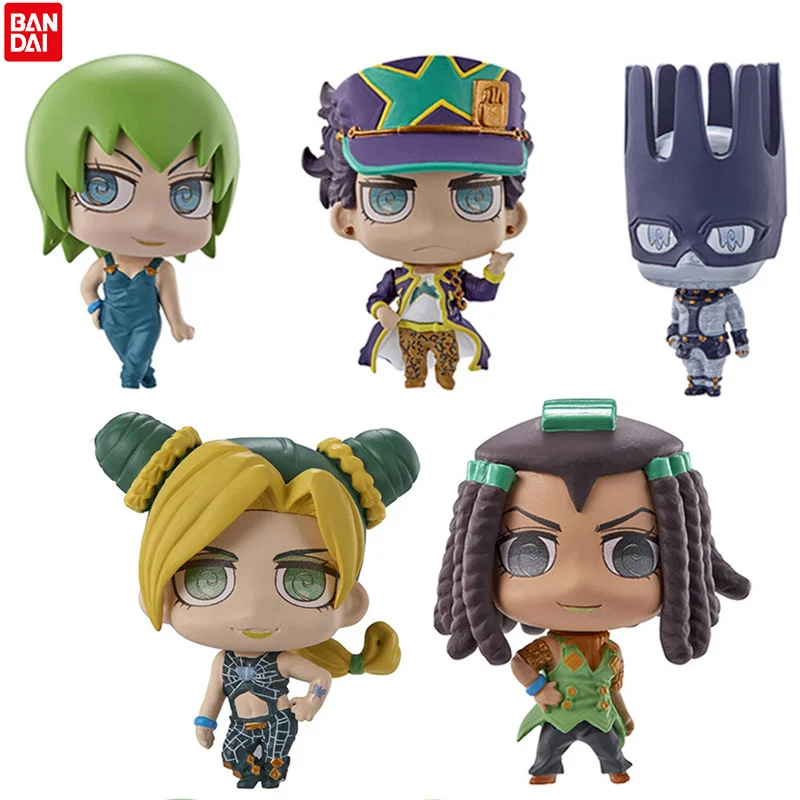 

Original Bandai Gashapon Jojo's Bizarre Adventure Stone Ocean 06 All 5 Types Set Gacha Capsule Anime Action Figure Model Toys